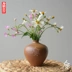 Bình đất sét, thảm trà, hoa và bình hoa - Vase / Bồn hoa & Kệ