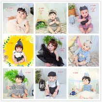  New photography clothing 100 days and a half years old childrens photo clothing photo studio men and women baby photo clothes set