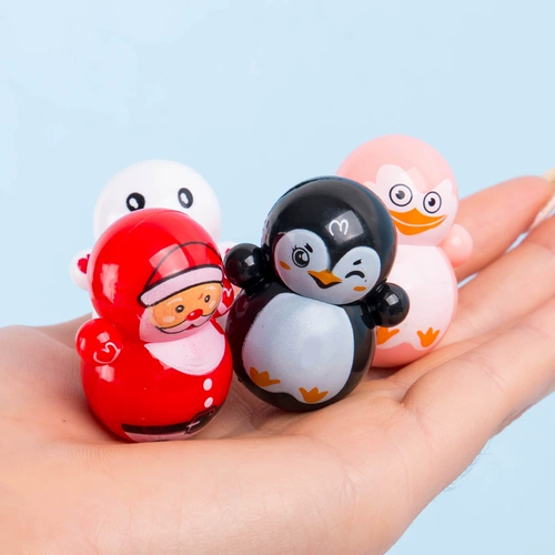 Мультяшная милая маленькая настольная неваляшка, игрушка, популярно в интернете