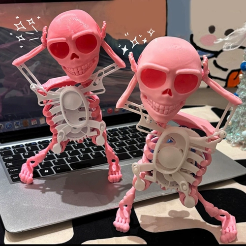 Заводная трехмерная игрушка, танцующие забавные минифигурки, в 3d формате, 3D