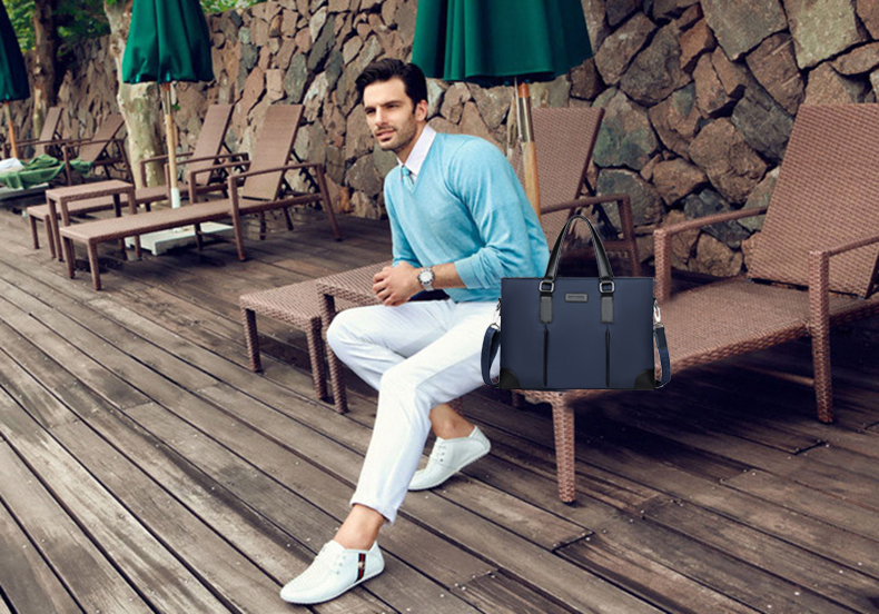 Túi xách nam Vải Oxford Túi xách nam kinh doanh bình thường Vai Messenger Túi vải ba lô nam vali chéo - Túi của con người vascara túi xách