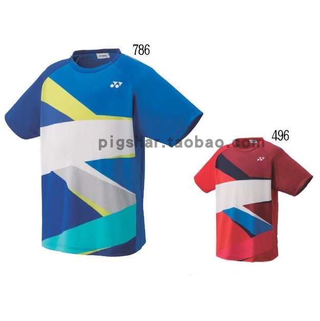 Japanese national team JP version YONEX Yunieks 16396 fans with speed dry badminton short sleeve sports T-shirt