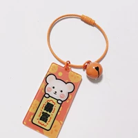 Красный двусторонний колокольчик