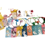 Двусторонний акриловый брендовый брелок, креативная милая стальная проволка, подвеска