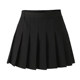 女童半身裙2025夏女孩百搭白色百褶裙JK制服裙子黑色韩版短裙套装