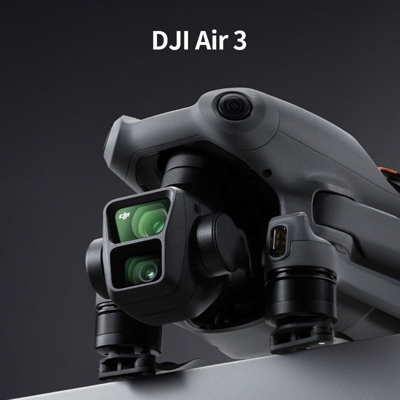 Профессиональный беспилотный летательный аппарат DJI DJI Air3 HD с двойной камерой для съемки путешествий, съемки ночных сцен в формате 4K, всенаправленного обхода препятствий Изображение 1
