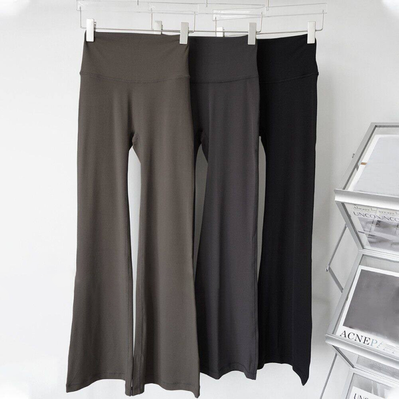 【Fairy Flare Pants】Available in Sizes, Slightly Flared Yoga Pants, High-Waisted Tight-Fitting Sports Pants, Slightly Spicy Pilates Outerwear 【Fairy Flare Pants】Available in Sizes, Slightly Flared Yoga Pants, High-Waisted Tight-Fitting Sports Pants, Slightly Spicy Pilates Outerwear