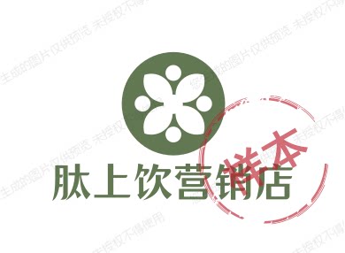 肽上饮营销店的LOGO
