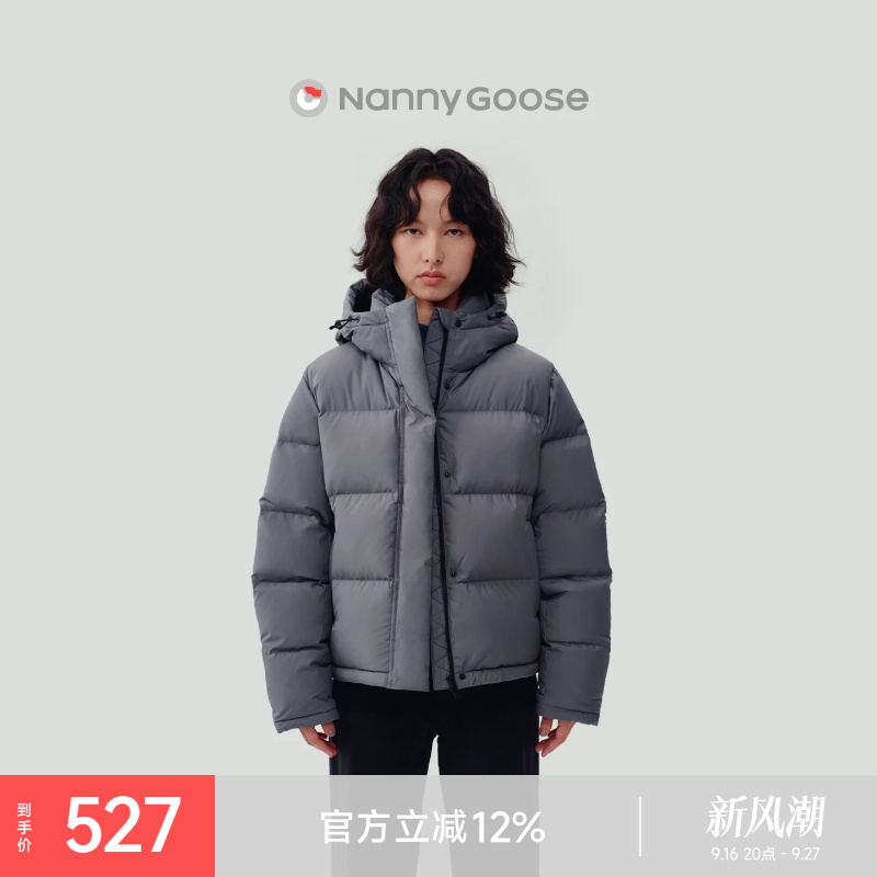 Nanny Goose Women's down Jacket Thick Fashionable Short Puffer Coat Windproof Warm Winter Wear Nanny Goose Women's down Jacket Thick Fashionable Short Puffer Coat Windproof Warm Winter Wear