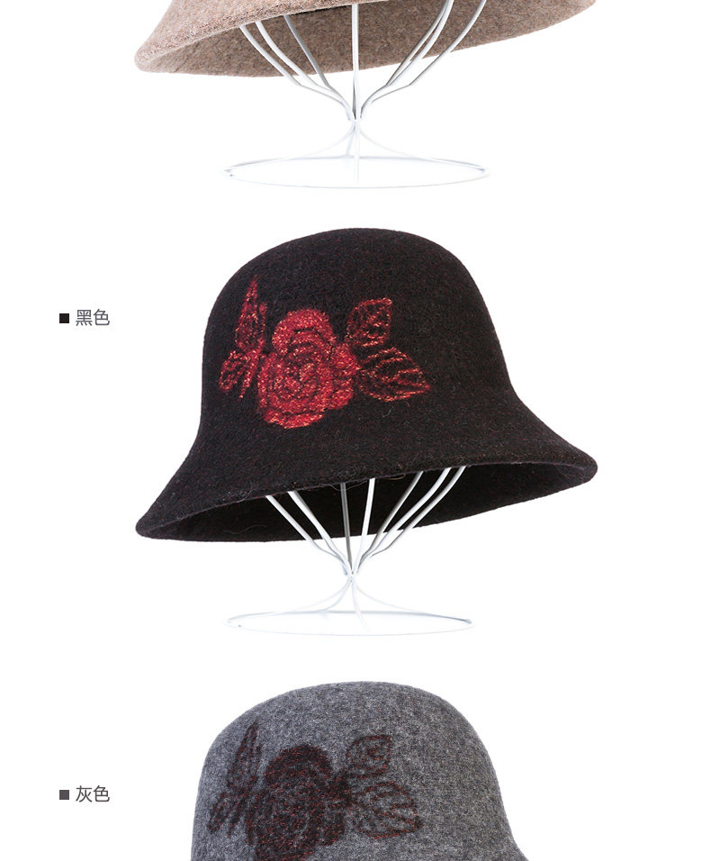 Chapeau pour femme en Melange de laine - Ref 3233344 Image 20