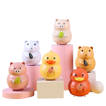 Baby Learn Climbing Duck Electric Crawl Doll Head-up Exercises Guide Duckling Baby Crawling And Training Toy Piglet