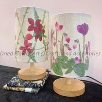 Embossing special table lamp Ave deposit DIY hand made material package pressed flower art lamp
