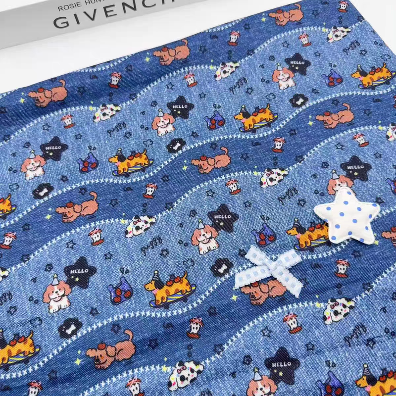 Denim Fabric for Cats and Dogs, Canvas Bags, Sofa Upholstery, Handmade DIY Skirts, Hair Ties, Denim Denim Fabric for Cats and Dogs, Canvas Bags, Sofa Upholstery, Handmade DIY Skirts, Hair Ties, Denim