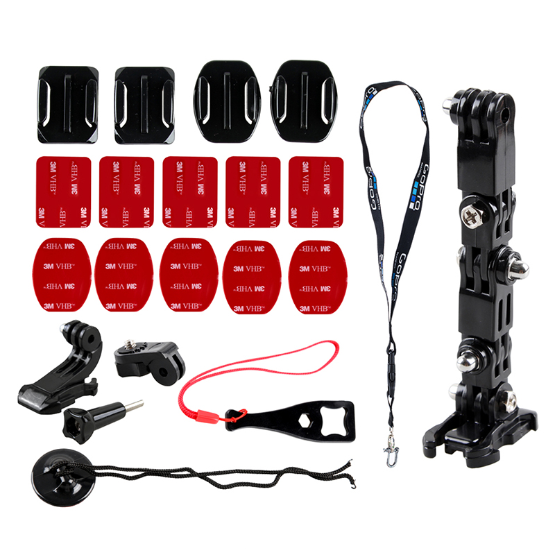 Riding helmet bracket ForGopro8 7 6 5 accessories Great territory sports camera locomotive chin shooting