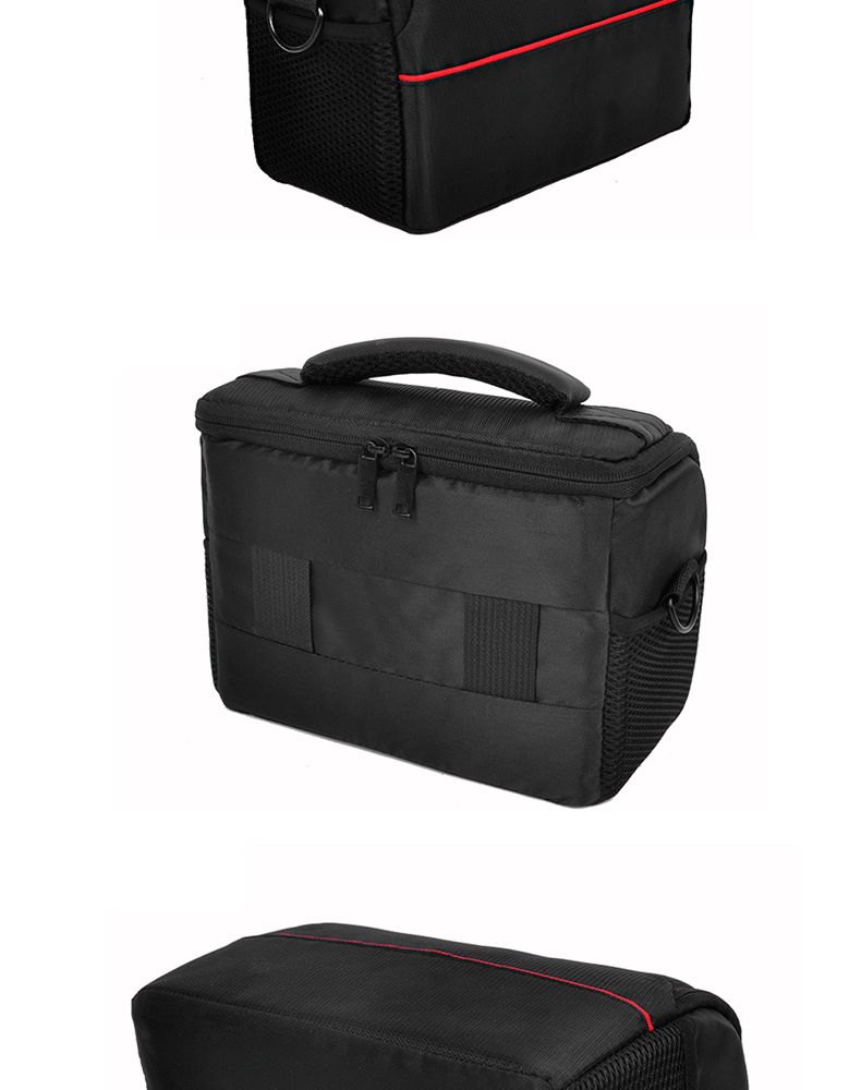 WOLFGANG Máy ảnh DSLR túi chụp ảnh đơn giản chuyên nghiệp xách tay Canon Sony máy ảnh kỹ thuật số thiết lập vải không thấm nước - Phụ kiện máy ảnh kỹ thuật số hộp đựng máy ảnh