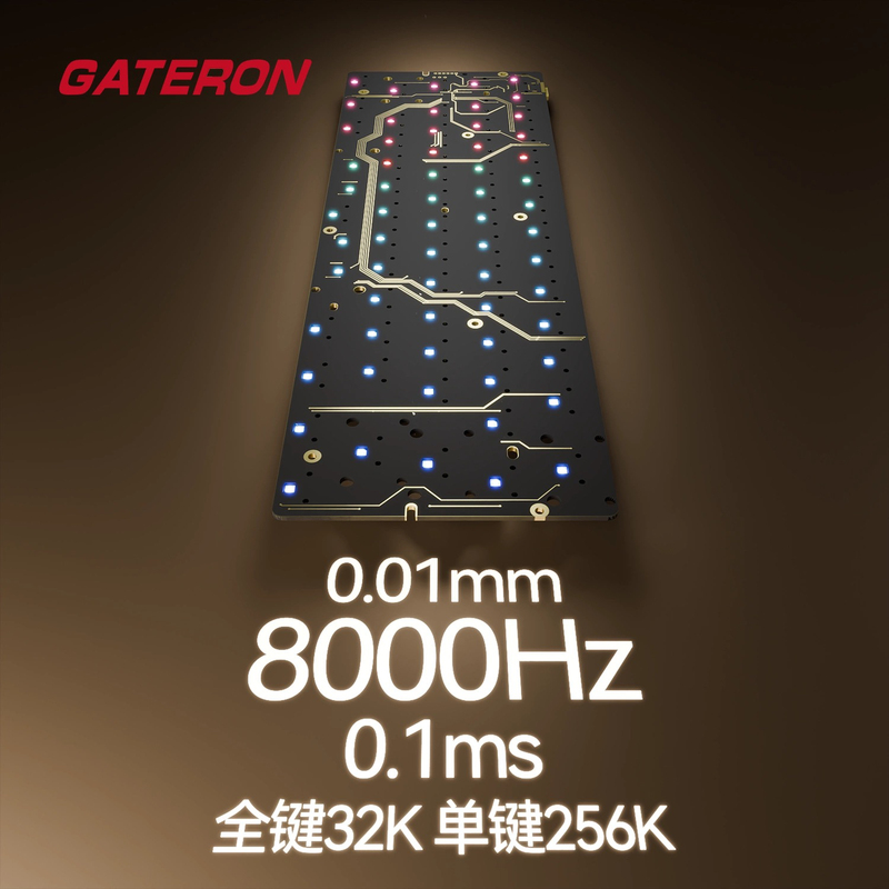 Gateron Gt60 Pro Magnetic Switch Pcb Board E-Sports Gaming Magnetic Jade Series Keyboard Customization Components