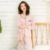Gqueen có thể mặc một bộ đồ phục vụ tại nhà phù hợp với đồ ngủ nhung nhung hai mảnh bằng vàng mới thời trang đồ bộ Bên ngoài ăn mặc