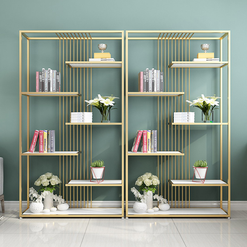 Nordic living room aisle decoration cabinet office multi-layer partition storage storage floor wall cabinet partition storage long shelf