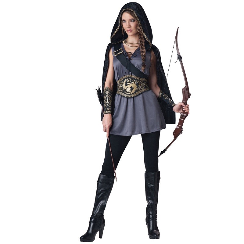 Forest Prince movie character Robin Halloween Peter Pan dressed as a Halloween male and female Grand Hunter