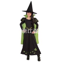 cosplay witch magician Witch performance costume Childrens Day girl Wizard of Oz Bad bad witch costume
