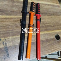 Childrens Day Wooden toys Japanese ninja sword with sheath Wooden sword Plastic knife Stage adult performance props