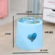 Середине -зерновый сердечный мультфильм синий