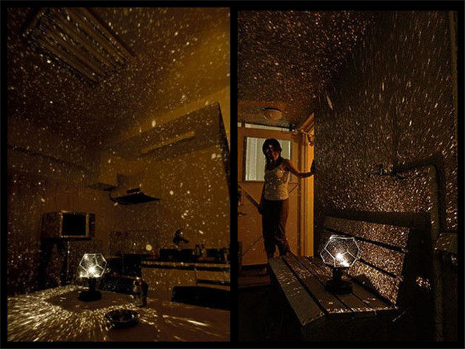 Creative adult science star light projector LED romantic toy sky constellation sleep night light birthday gift