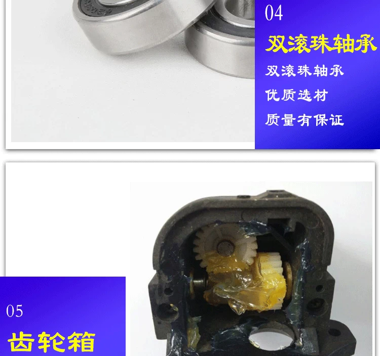 Quạt công nghiệp động cơ động cơ còi quạt điện tường quạt treo tường động cơ thuần đồng dây 380V phụ kiện đầu - Quạt điện quạt hút mini