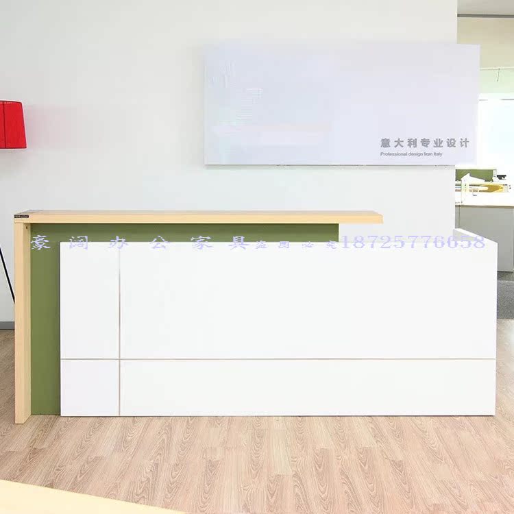 Nội thất văn phòng, ưu đãi đặc biệt đơn giản, lễ tân công ty, chào mừng, dịch vụ thu ngân, bảng điều khiển hình ảnh, bàn thông tin - Nội thất văn phòng
