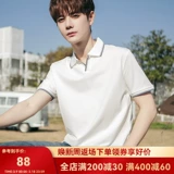 Летняя однотонная футболка polo, футболка с коротким рукавом, летняя одежда