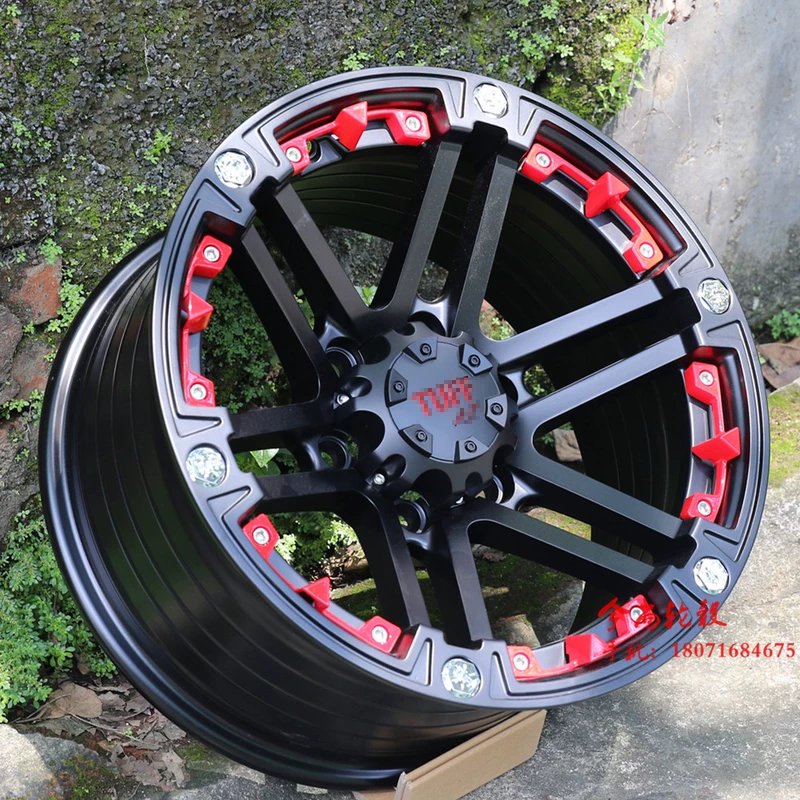 Bánh xe 16 inch được điều chỉnh off-road phù hợp với Beiqi BJ40 Cheetah Black King Kong Qibing hống hách Prado FJ Kuluze - Rim