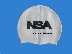 2019 NSA silicone không thấm nước mũ bơi nữ màu trắng trẻ em thiết bị bơi nam màu rắn không cuốc - Mũ bơi mũ bơi speedo Mũ bơi