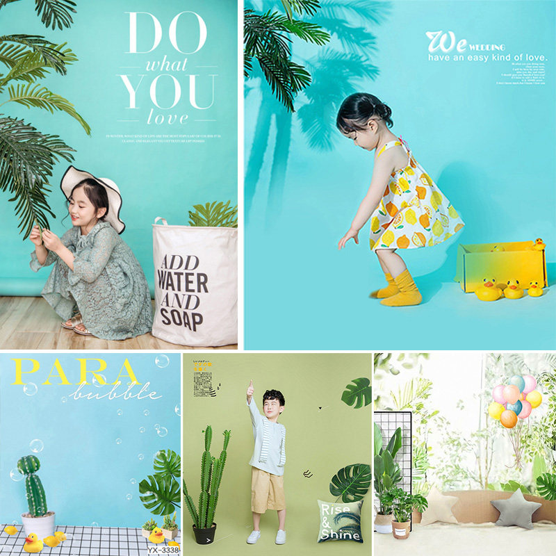 Children's Year Old Photographic Baby Baby Birthday Creative Lovely Shooting Background Paper