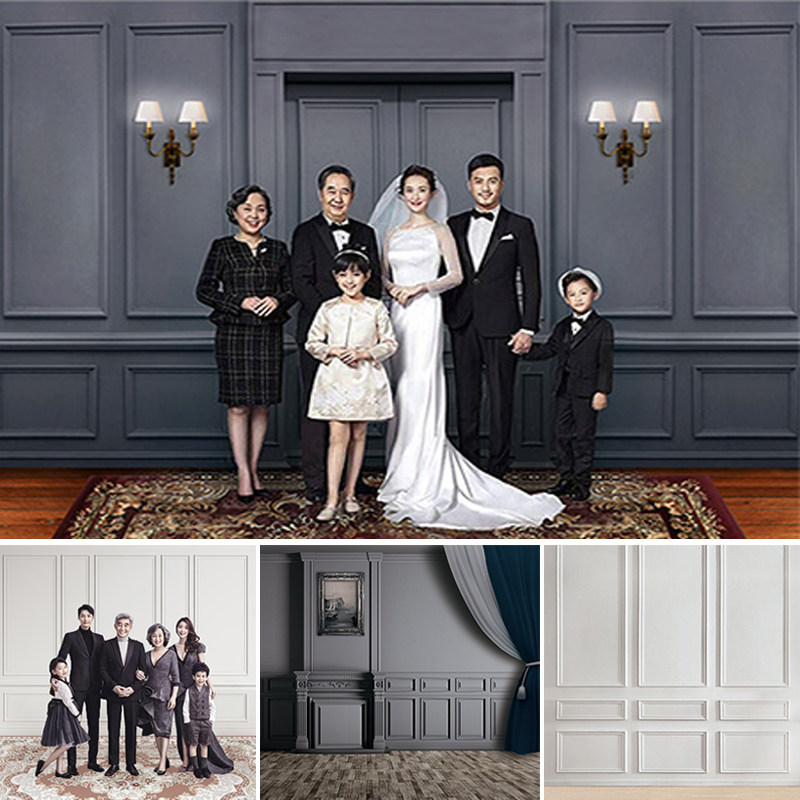 Shooting background cloth modern fashion family photo photography selfie simple imitation plaster wall Photo Background Paper