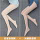 Womens thịt màu Lori phụ nữ thậm chí pantyhose mùa xuân và mùa thu mà không cần nhung chống trượt sáng dầu nhảy vớ mỏng cao nảy trượt lụa hình.