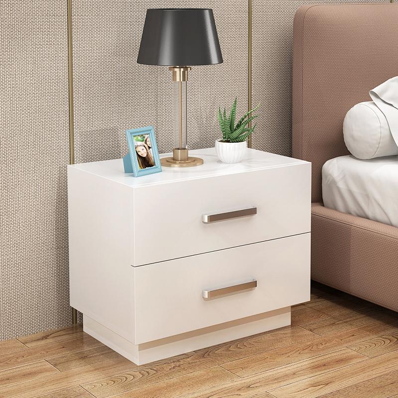 Simple bed head cabinet rack bedside accommodating small cabinet minimalist modern bedroom headboard multifunctional containing cabinet