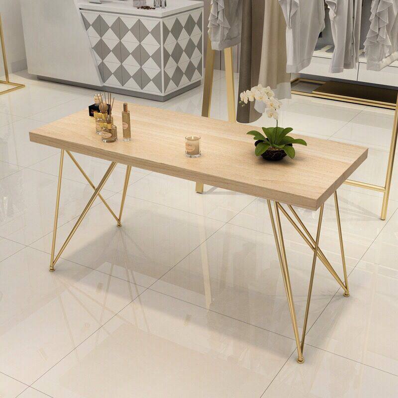 Solid wood meeting table long table minimalist modern office training table Nordic industrial wind large improvised furniture