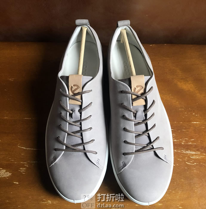 ECCO 爱步 SOFT 8 柔酷8号 男式休闲板鞋 3.3折.95 海淘转运到手约￥466 国内￥1799