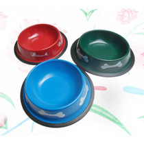 Pet dog dog bowl spray paint single food basin non-slip dog basin Pet Bowl dog Basin Dog Bowl Pet supplies cat bowl dog bowl pet supplies