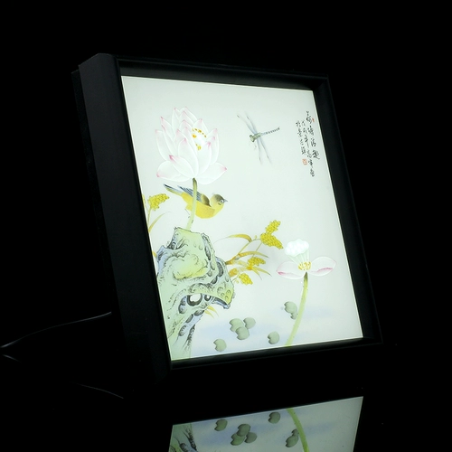 Полночевистый рука -сбитый на джингхен керамический орнамент цветок, украшения для рисования птиц.