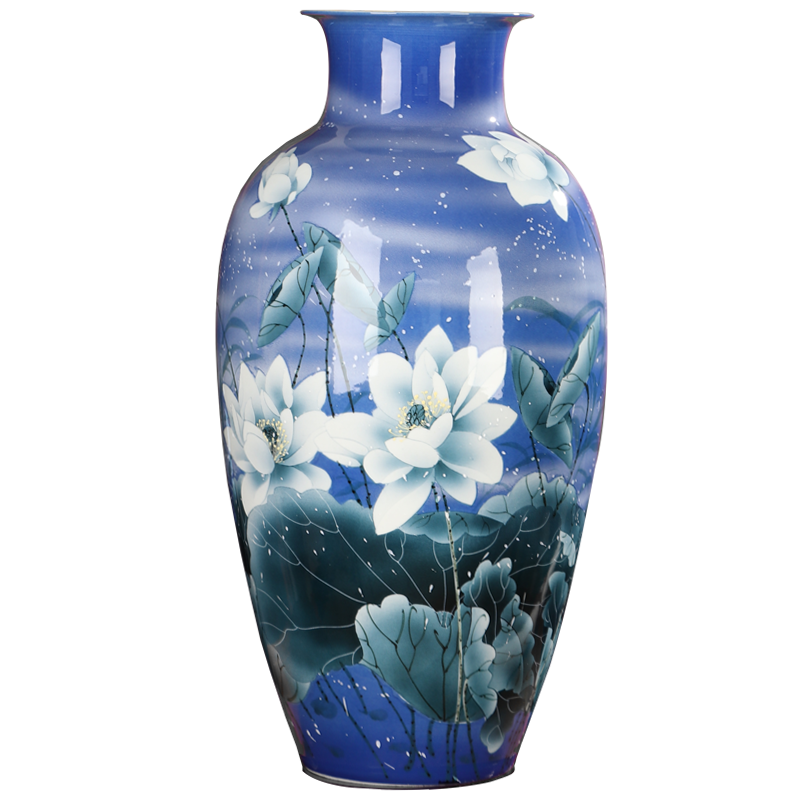 Master hand of jingdezhen ceramics vase furnishing articles flower arrangement sitting room adornment style high landing crafts