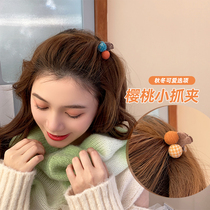 Han Edition elegant hair clip sweet forehead Liu Hai grab clamp side card jacket head decorated shark clamp in summer woman