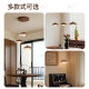 Sharedon Restaurant Chandelier, Dining Table Art Main Light, Vintage Style Tea Room Creative Song-Style Aesthetic Pendant Light