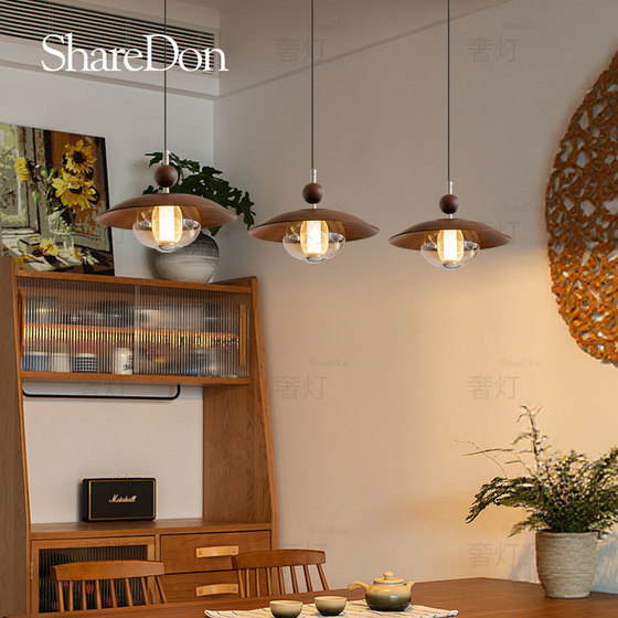 ShareDon Restaurant Chandelier Retro Dining Table Creative Tea Room Antique Dining Room Japanese Tea Room 2026 New Style