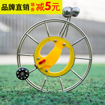 Weifang kite reel stainless steel hand grip wheel silent Big bearing childrens hand grip wheel adult kevra line package