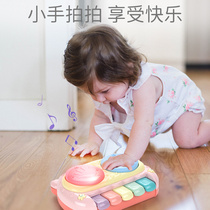 Baby hand clapping drum infant interactive early education enlightenment music multi-functional electronic percussion instrument educational toy for men and women
