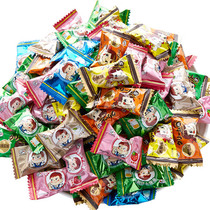 Buijia Candy Candy wholesale bulk 500g wedding ceremony mixed flavor fruit candy sandwich hard candy snacks
