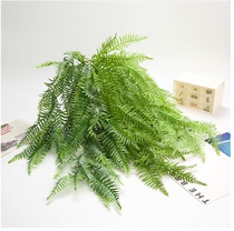 Simulation Vines Lawn Landscaping Ceiling Fake Flowers Decoration Long ferns Spray Color Anchovy pendant Lamposis wall-mounted