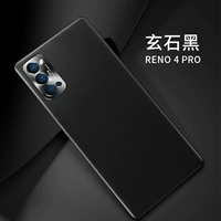 Oppo Reno4pro 【тонкие отверстия ★ Официальная такая же самая мягкая оболочка кожи】 Джаз черно-эксплуатационный фильм