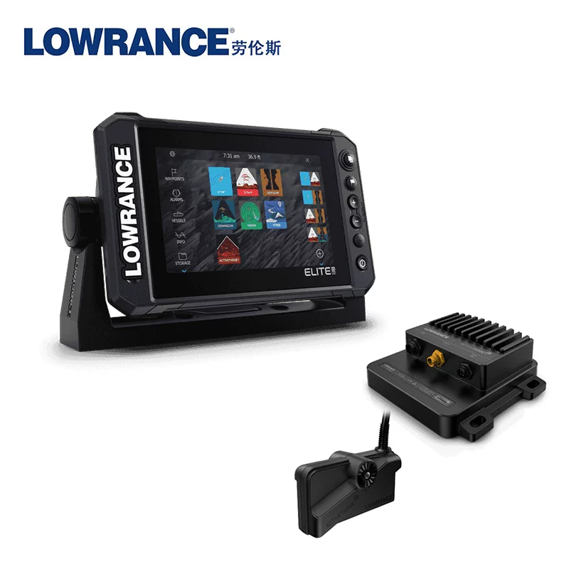 Эхолот Lowrance ELITE FS, 7/9" картплоттер с ActiveTarget сонаp, опционально радар и 3-в-1 датчик